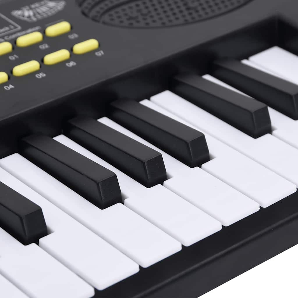 37 Keys Piano Electric Keyboard with Microphone for Kids - Kids Electric Cars & Toys