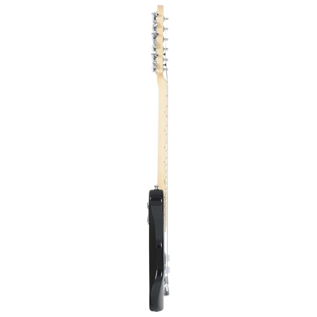 Electric Guitar for Kids with Bag Brown and White 3/4 30" - Kids Electric Cars & Toys