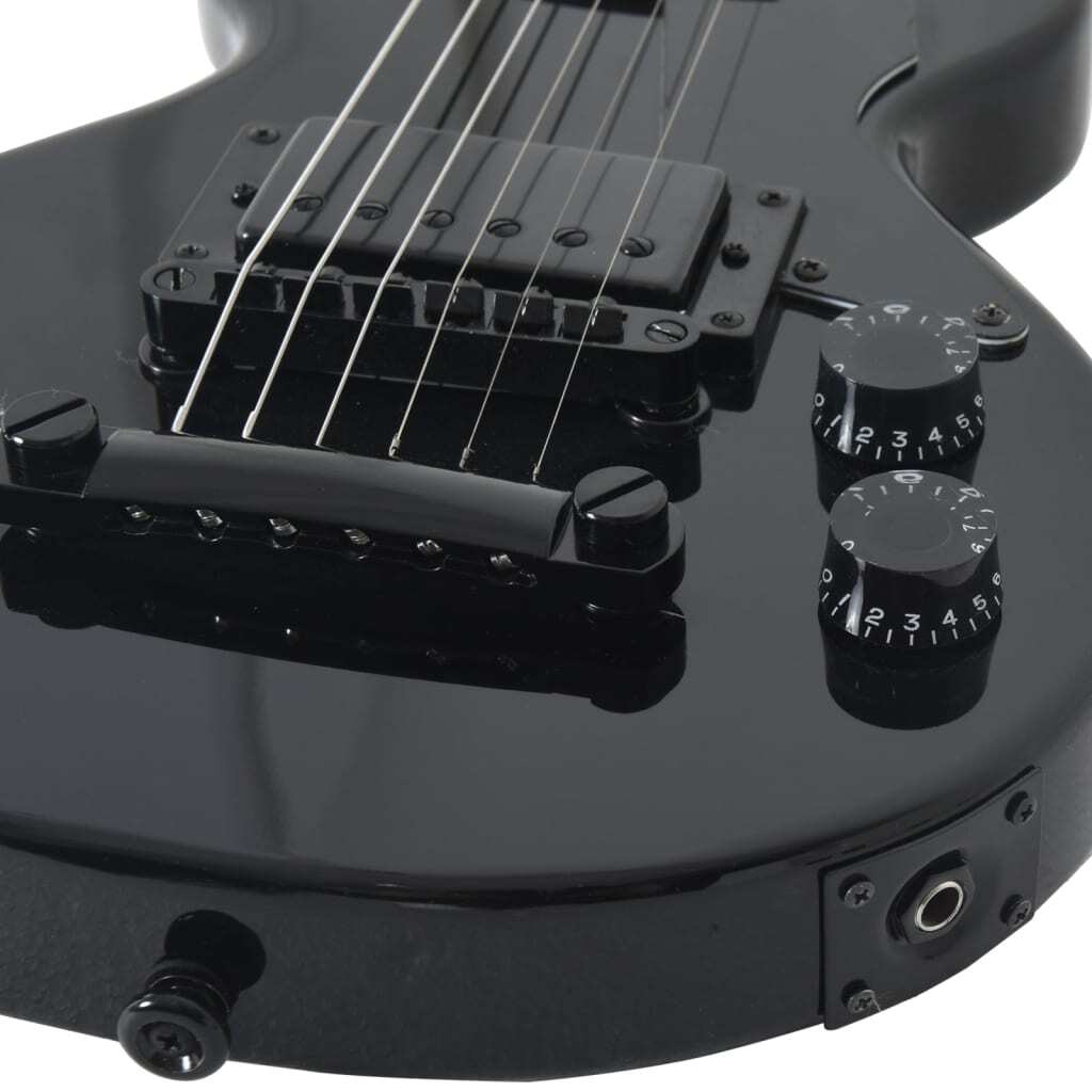 Electric Guitar for Kids with Bag Black 3/4 30" - Kids Electric Cars & Toys