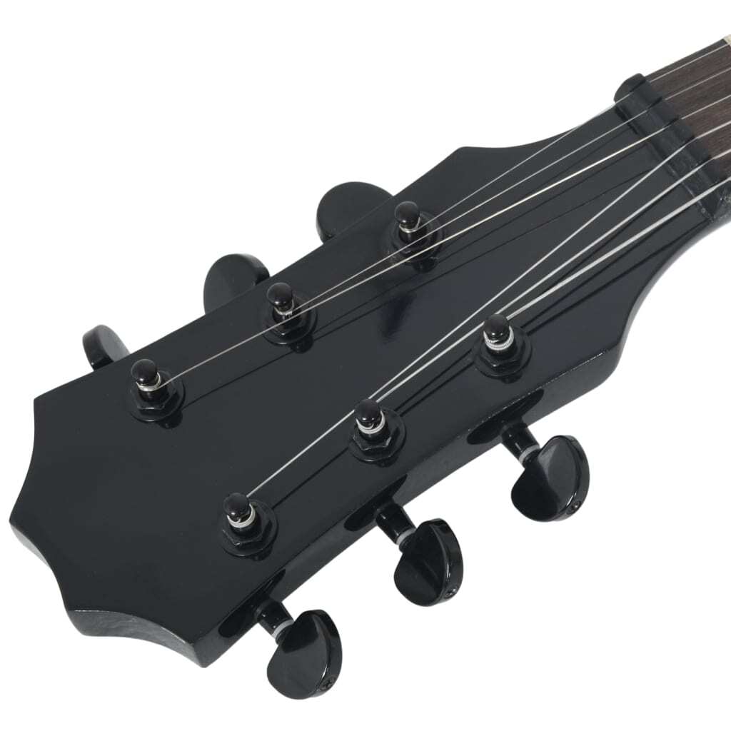 Electric Guitar for Kids with Bag Black 3/4 30" - Kids Electric Cars & Toys