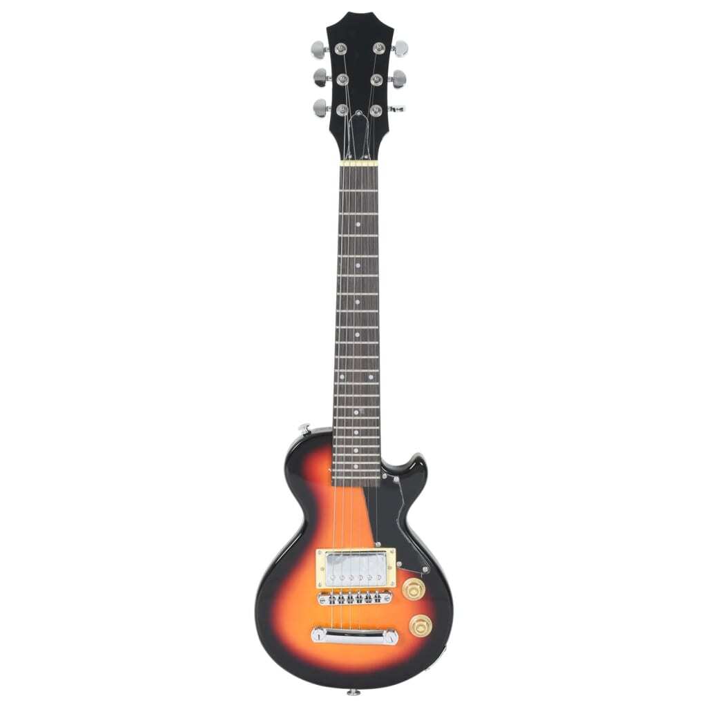 Electric Guitar for Kids with Bag Brown and Black 3/4 30" - Kids Electric Cars & Toys