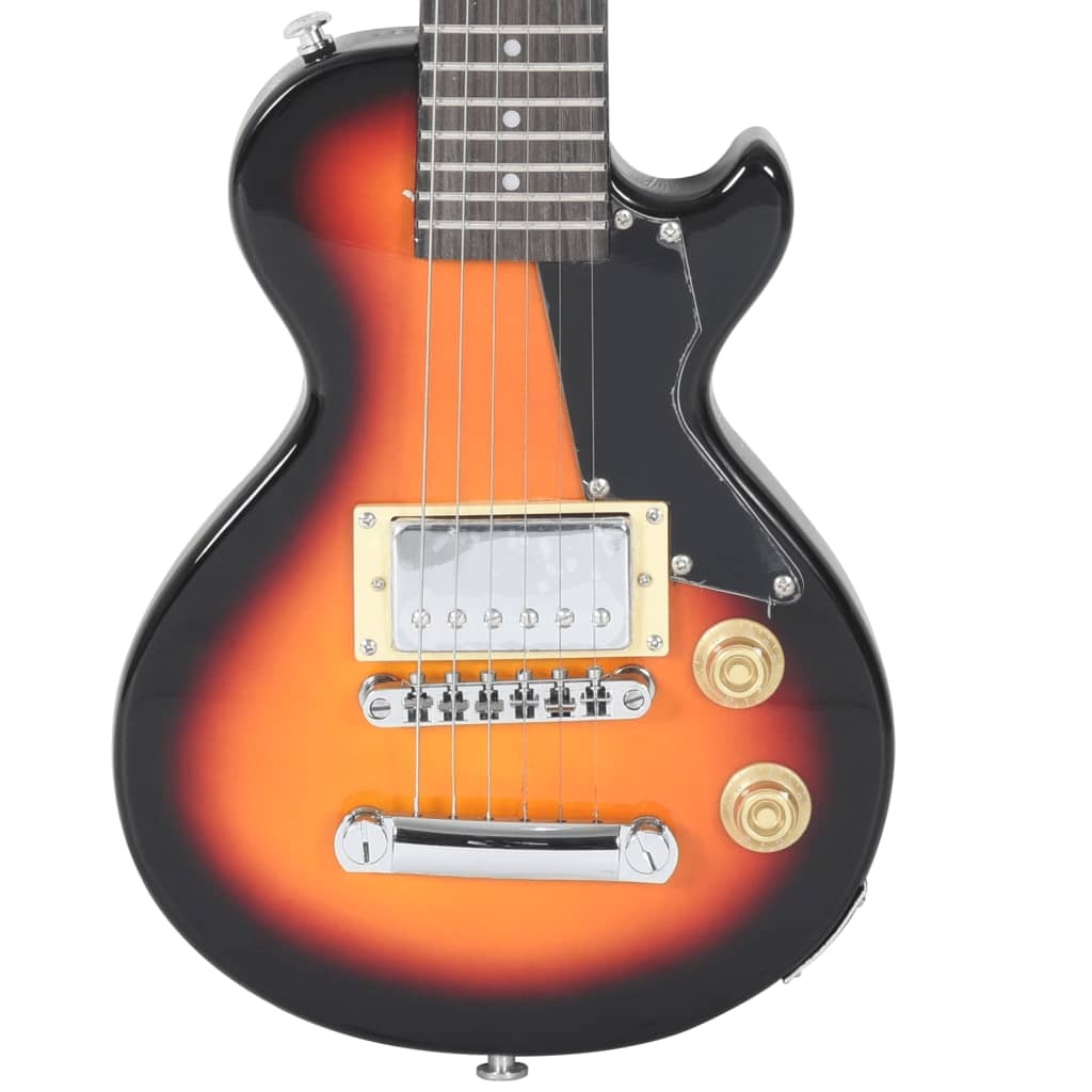 Electric Guitar for Kids with Bag Brown and Black 3/4 30" - Kids Electric Cars & Toys