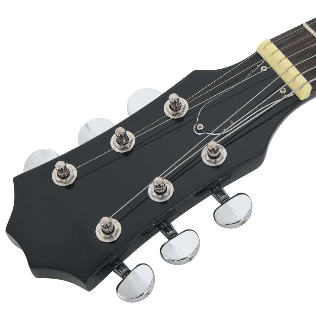 Electric Guitar for Kids with Bag Brown and Black 3/4 30" - Kids Electric Cars & Toys