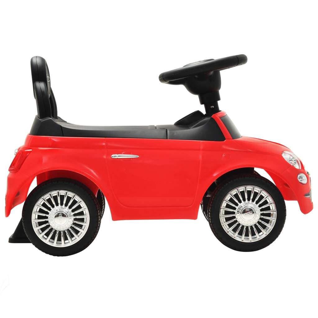 Ride-on Car Fiat 500 Red - Kids Electric Cars & Toys