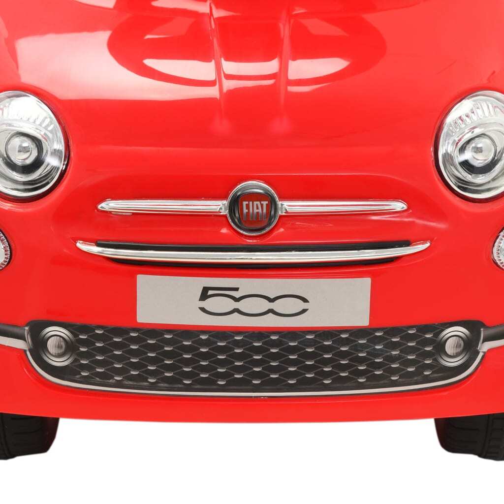 Ride-on Car Fiat 500 Red - Kids Electric Cars & Toys