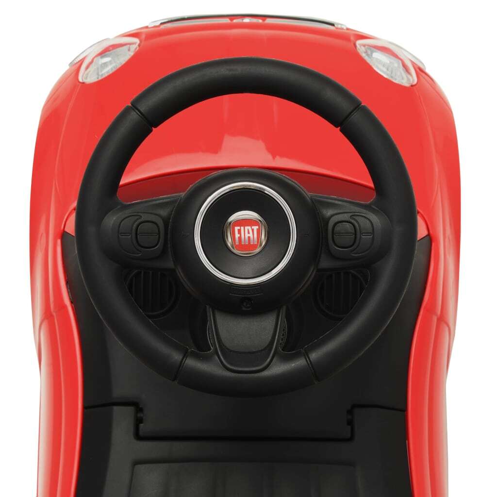 Ride-on Car Fiat 500 Red - Kids Electric Cars & Toys