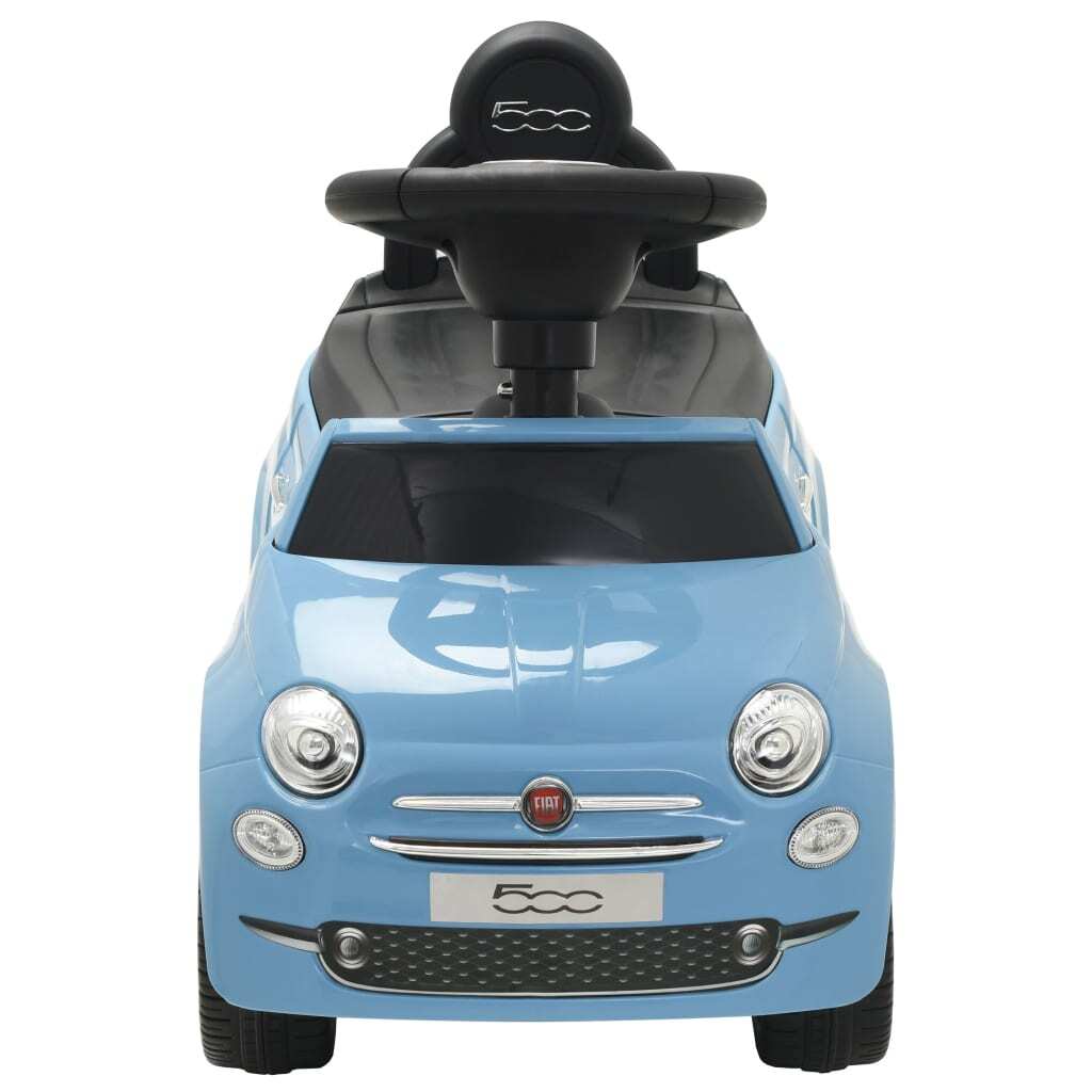 Fiat 500 Blue Ride-on Car - Kids Electric Cars & Toys