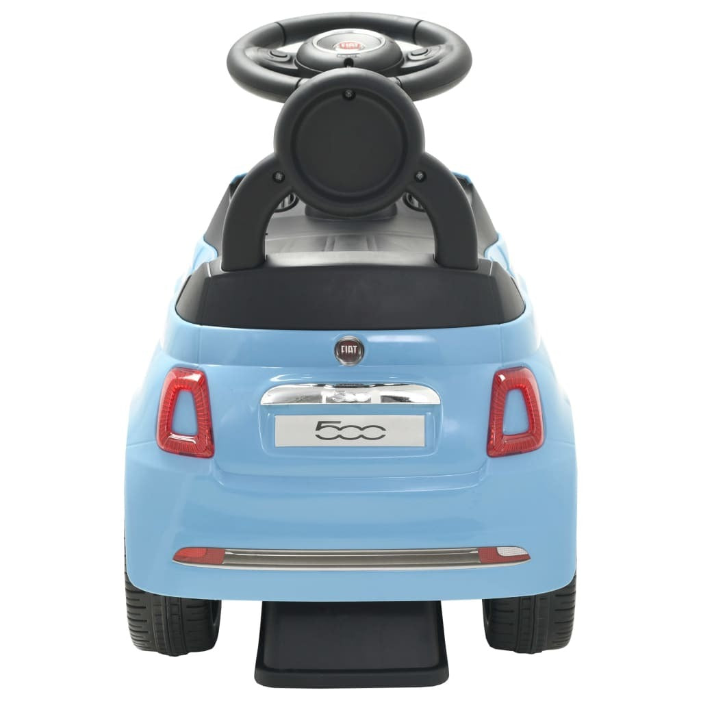 Fiat 500 Blue Ride-on Car - Kids Electric Cars & Toys