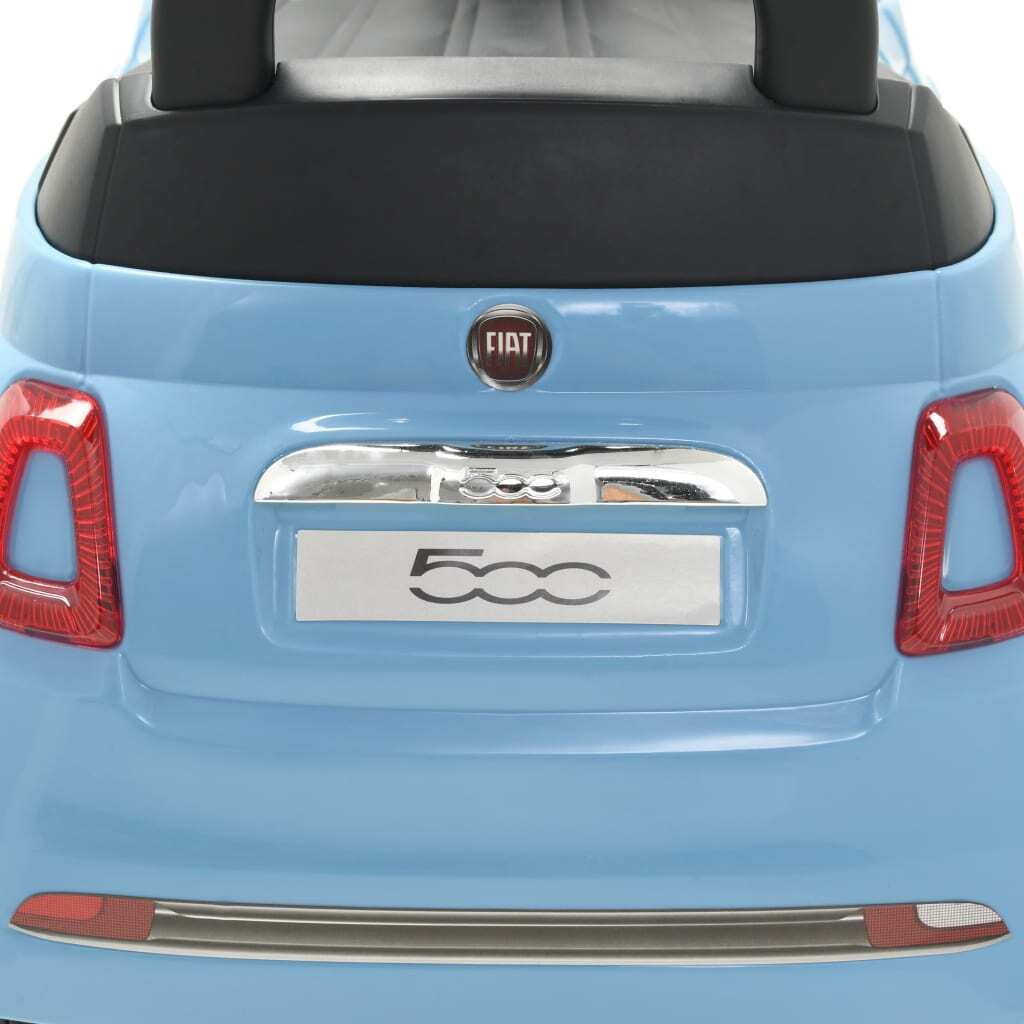 Fiat 500 Blue Ride-on Car - Kids Electric Cars & Toys
