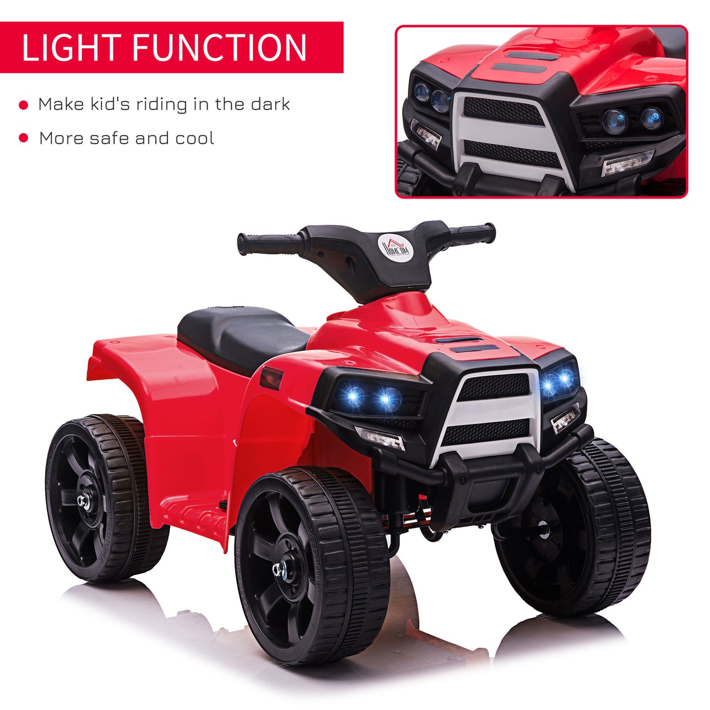 Quad Bike Atv 6v Kids Electric Ride On - Kids Electric Cars & Toys