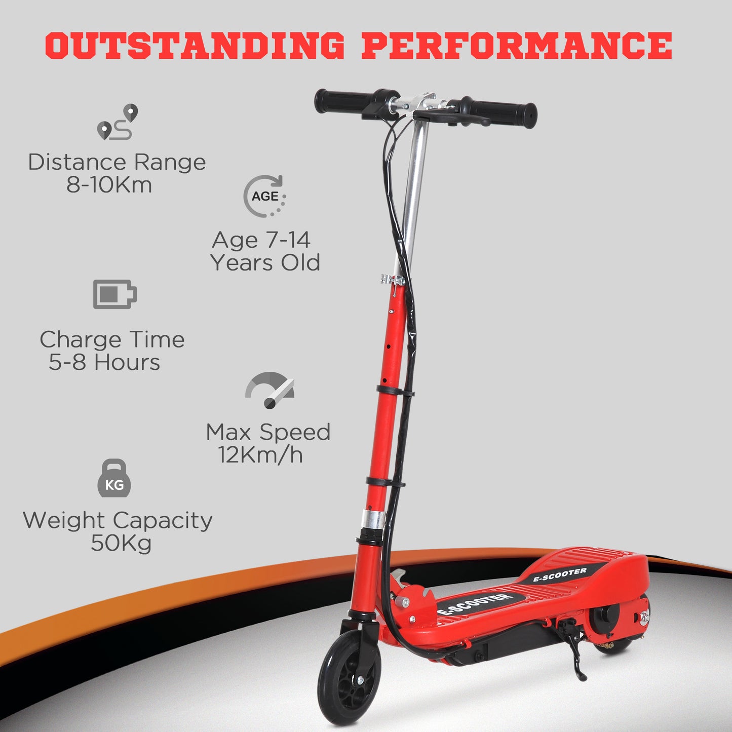 Electric Scooter 7-14 Adjustable Battery Power Pu Wheels - Kids Electric Cars & Toys