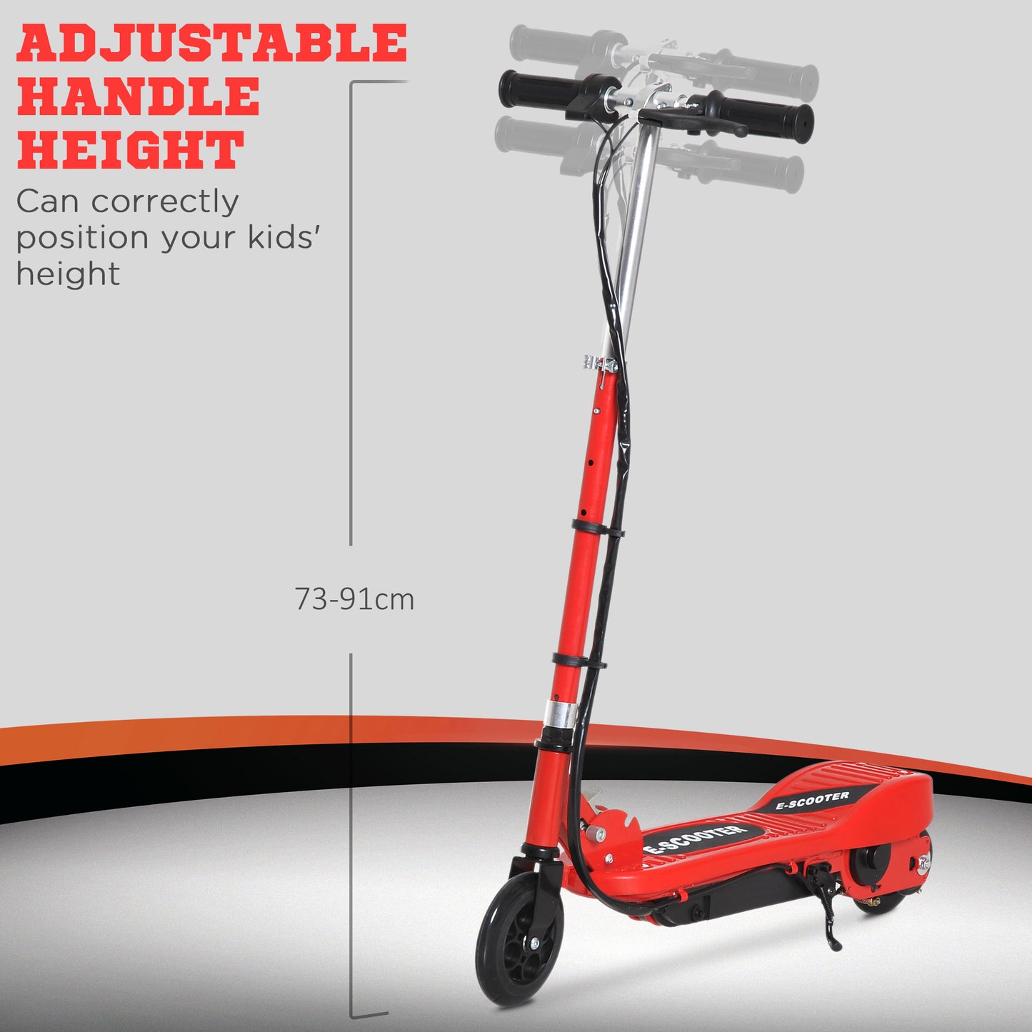 Electric Scooter 7-14 Adjustable Battery Power Pu Wheels - Kids Electric Cars & Toys