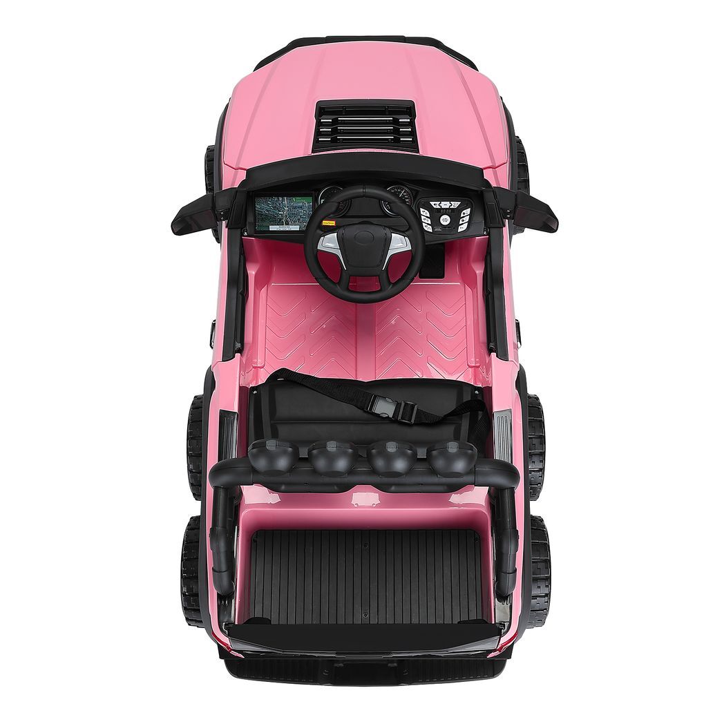 Kids Ride On Truck Car Electric 12v Battery Pink - Kids Electric Cars & Toys