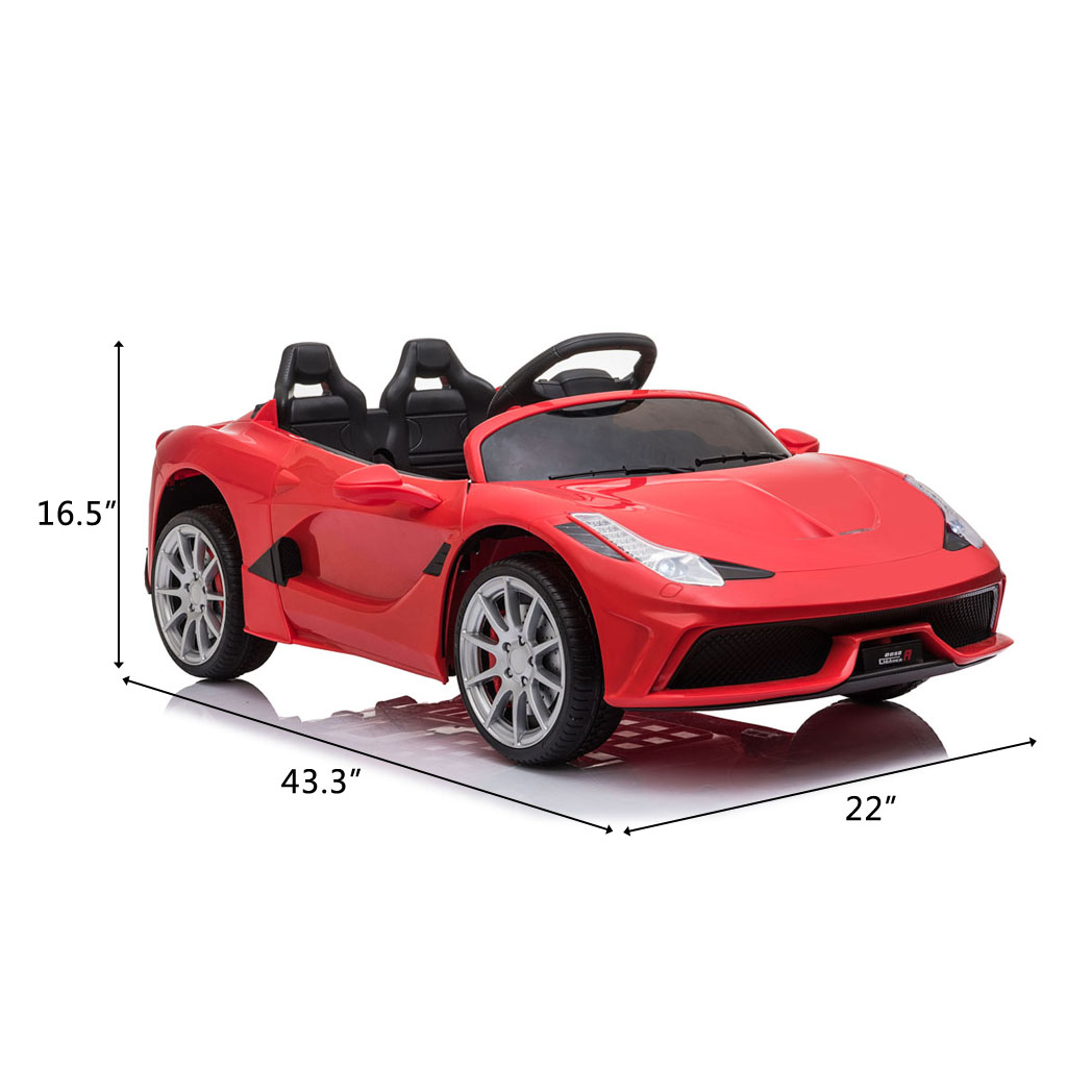Sports Car 2.4ghz Remote Control Red - Kids Electric Cars & Toys
