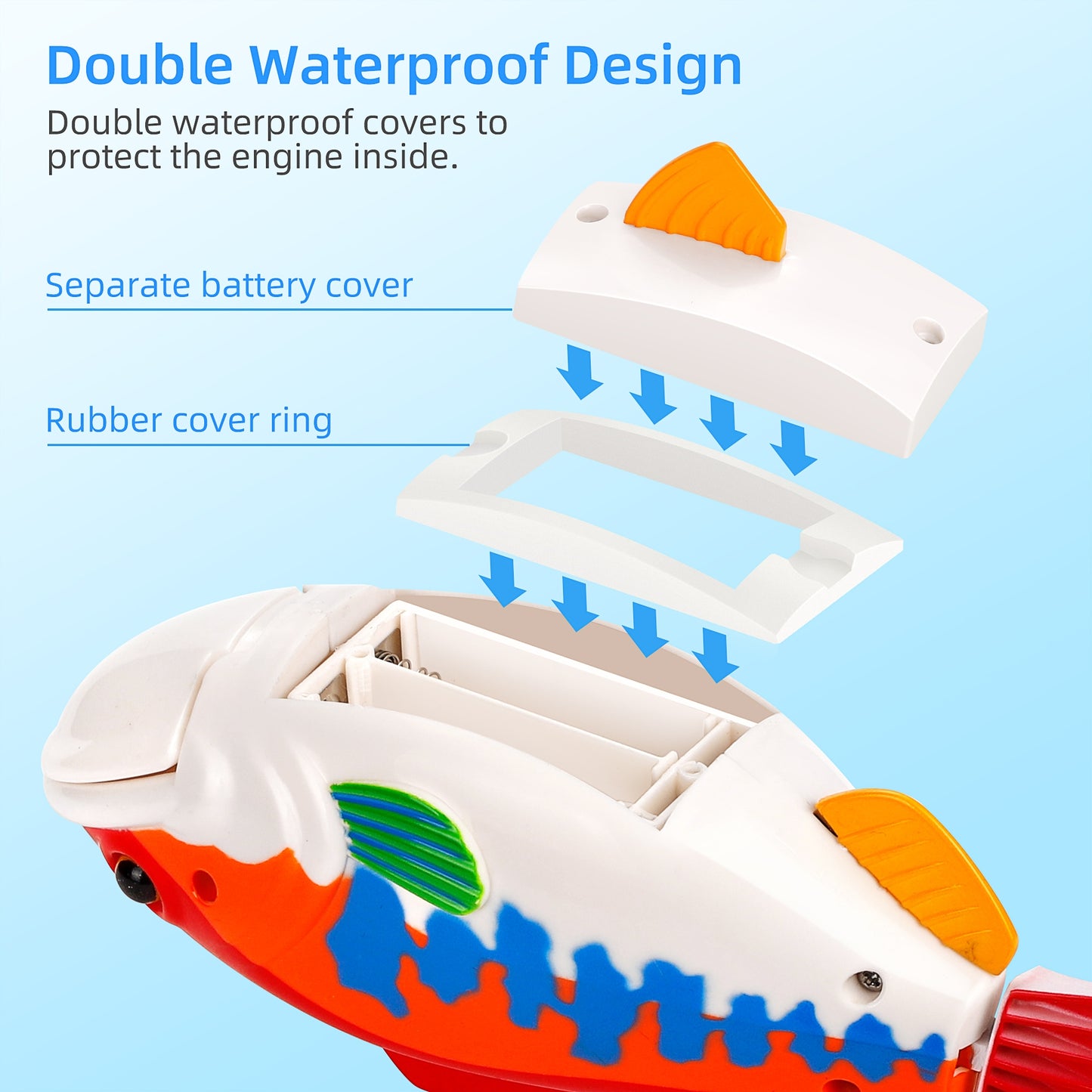 Kids Fishing Game Toy With 1 Adjustable Fishing Rod - Kids Electric Cars & Toys