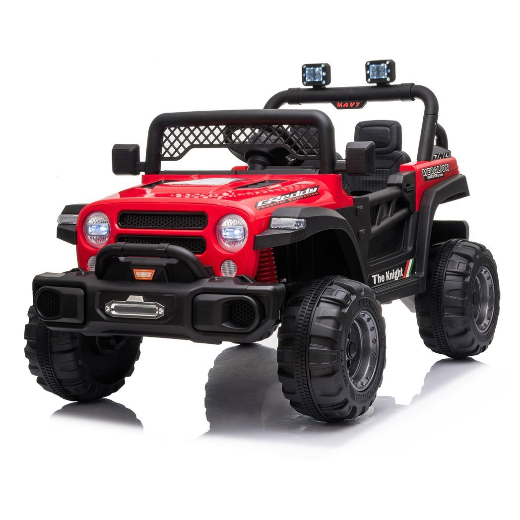 Off-road Vehicle Red Dual Drive 12v 4.5a.h With 2.4g Remote Control - Kids Electric Cars & Toys
