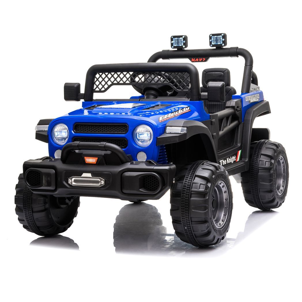 BBH-016 Dual Drive 12V 4.5A.h with 2.4G Remote Control off-road Vehicle Blue - Kids Electric Cars & Toys