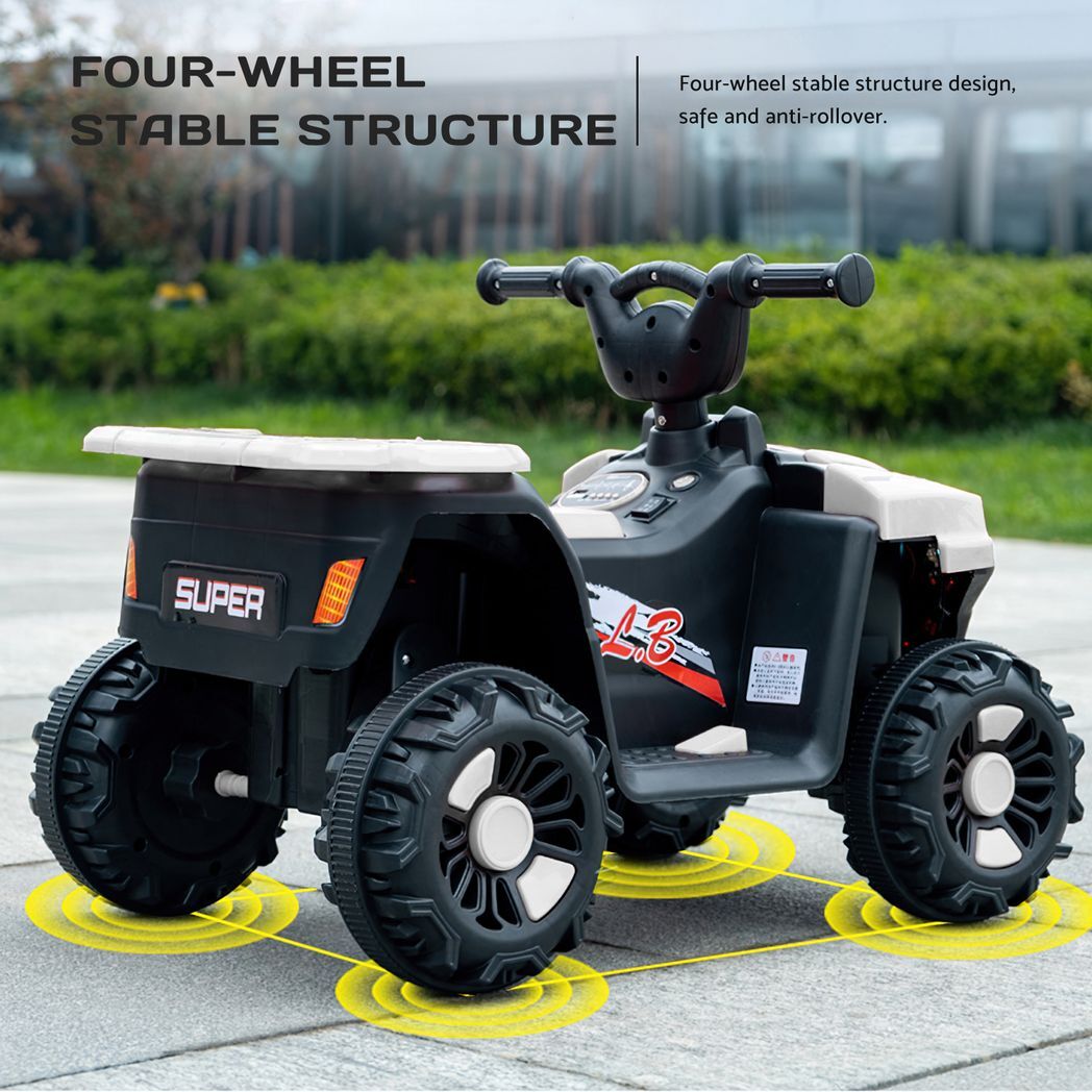 4-wheeled Beach Ride On Car 6v Atv - Kids Electric Cars & Toys