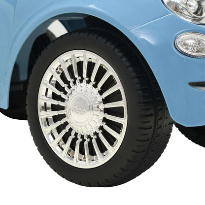 Fiat 500 Blue Ride-on Car -  Kids Electric Cars & Toys