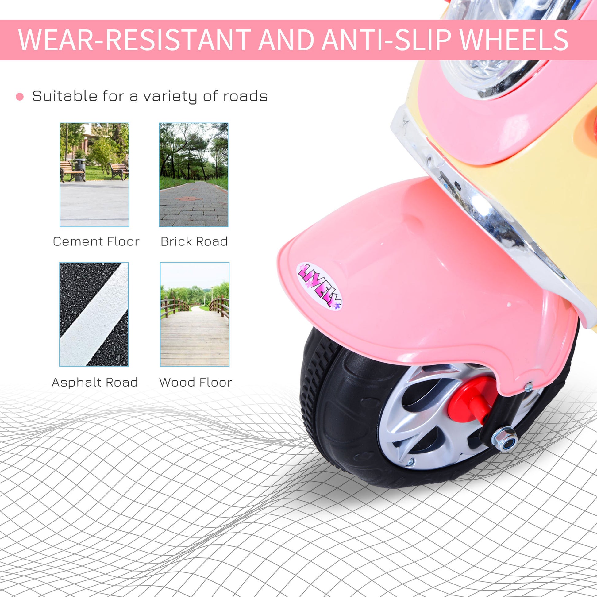 Electric Ride on Toy Car Kids Motorbike Children Battery Tricycle Pink -  Kids Electric Cars & Toys