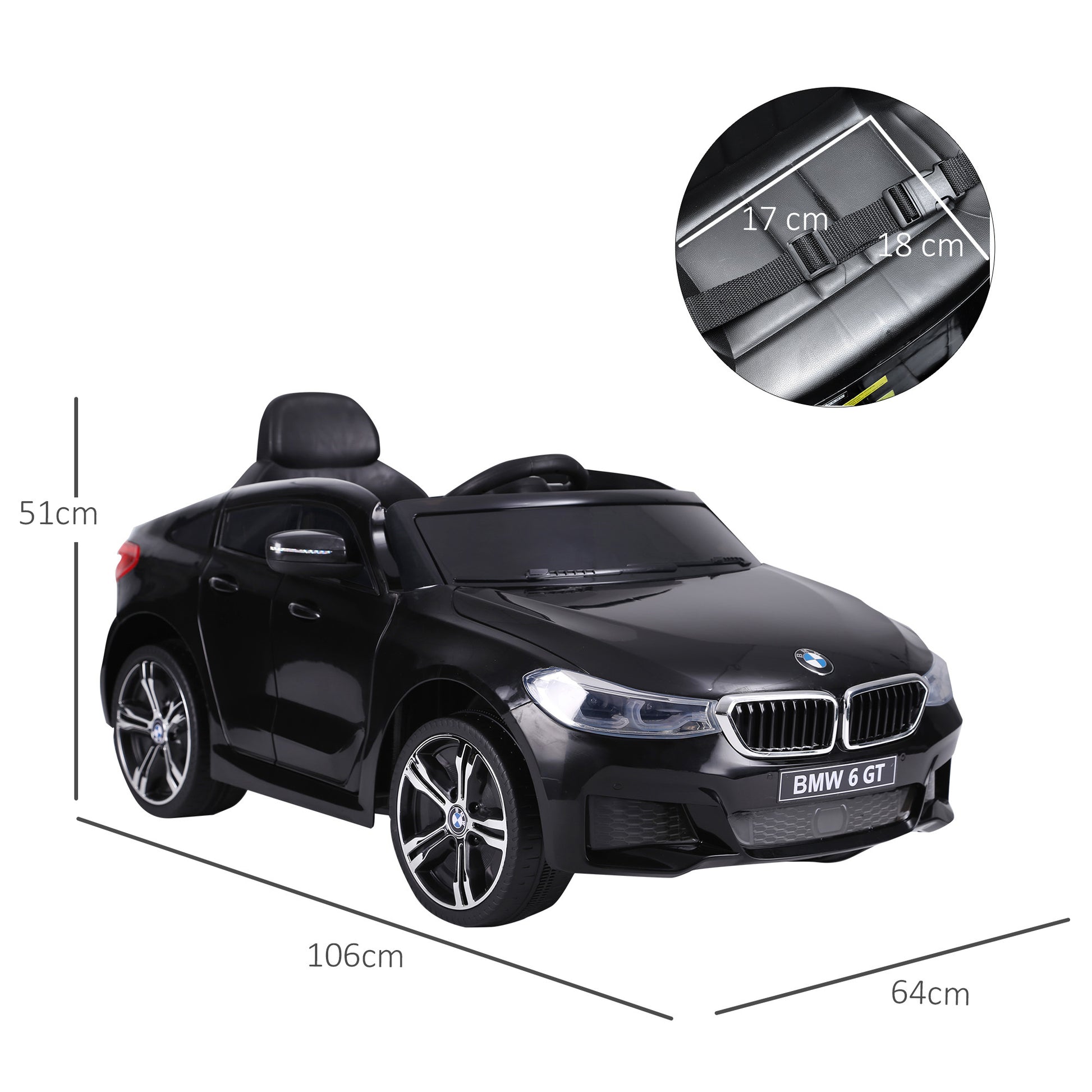 Licensed BMW 6v Kids Ride On Car -  Kids Electric Cars & Toys