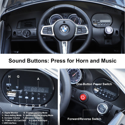 Licensed BMW 6v Kids Ride On Car -  Kids Electric Cars & Toys