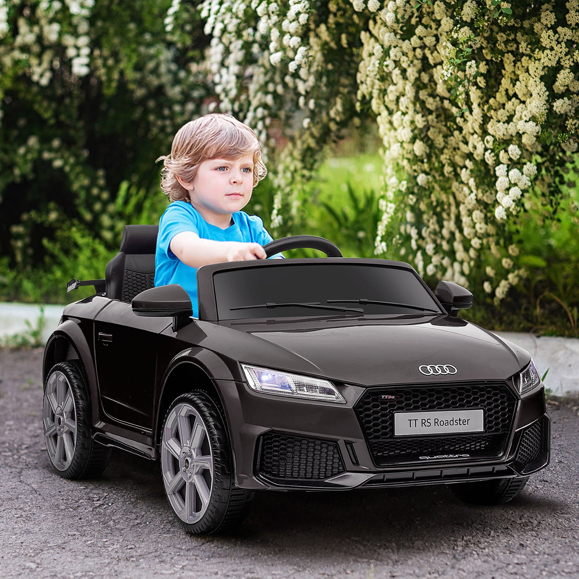 Licensed Audi Tt Ride On Car W/ Remote -  Kids Electric Cars & Toys