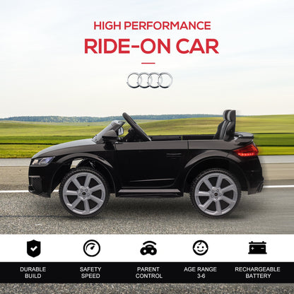 Licensed Audi Tt Ride On Car W/ Remote -  Kids Electric Cars & Toys