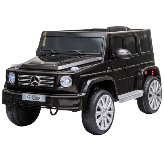 Mercedes Benz G500 12v Kids Electric Ride On Car Black -  Kids Electric Cars & Toys