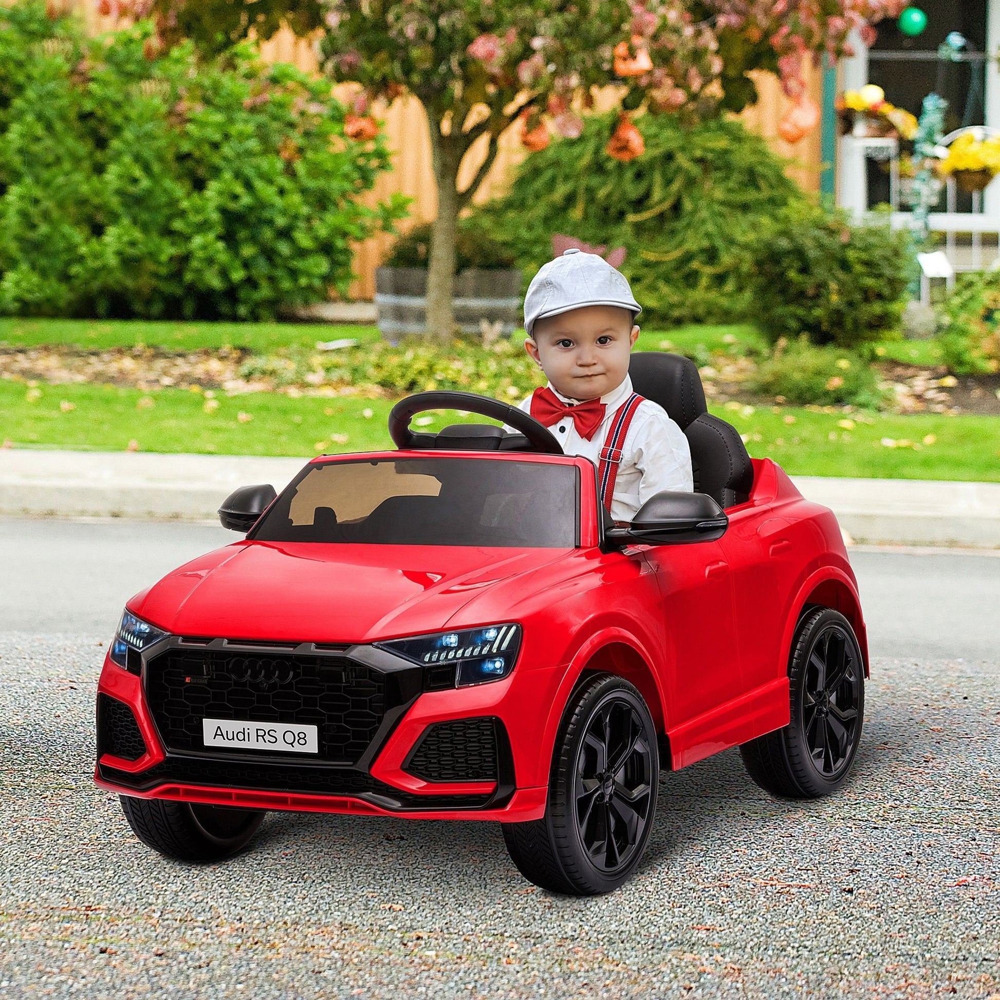 Audi Rs Q8 6v Kids Electric Ride On Car -  Kids Electric Cars & Toys