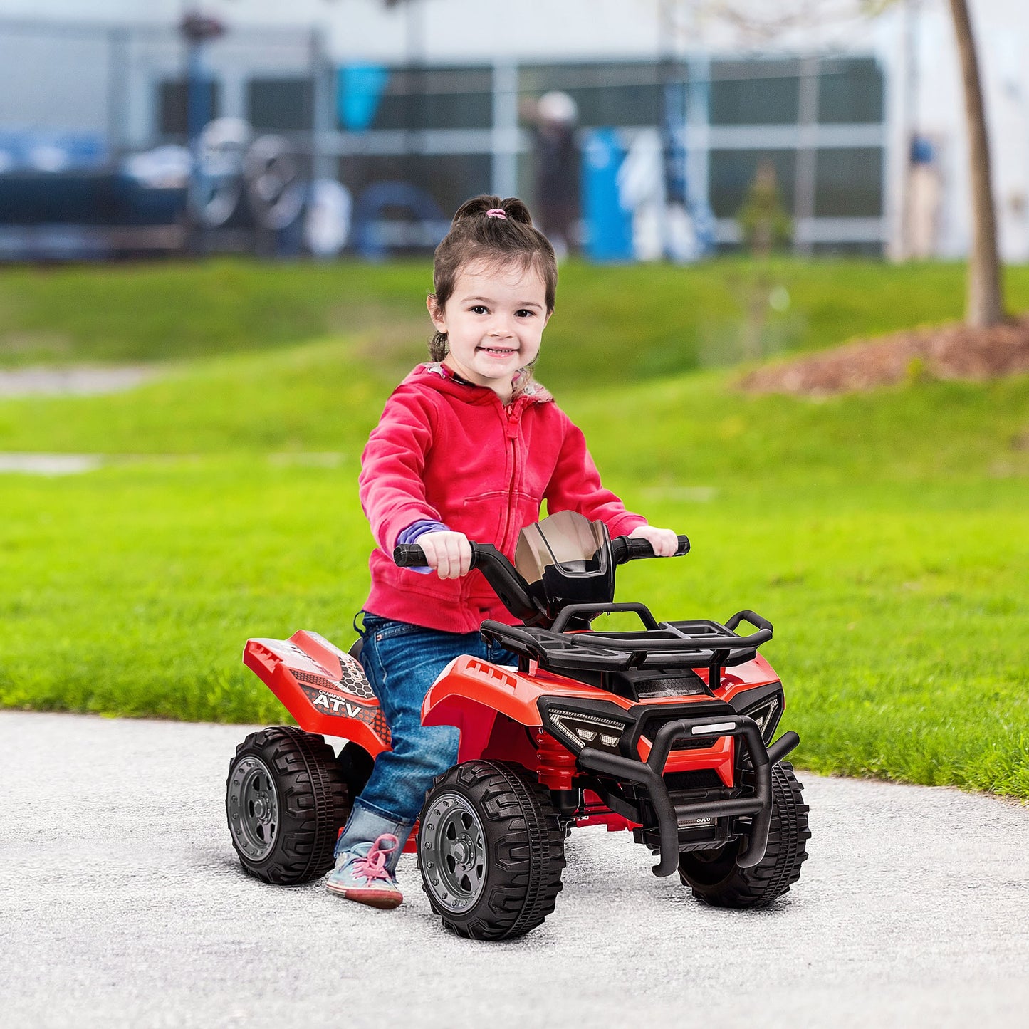 Quad Bike Atv 6v Kids Electric Ride On Car -  Kids Electric Cars & Toys