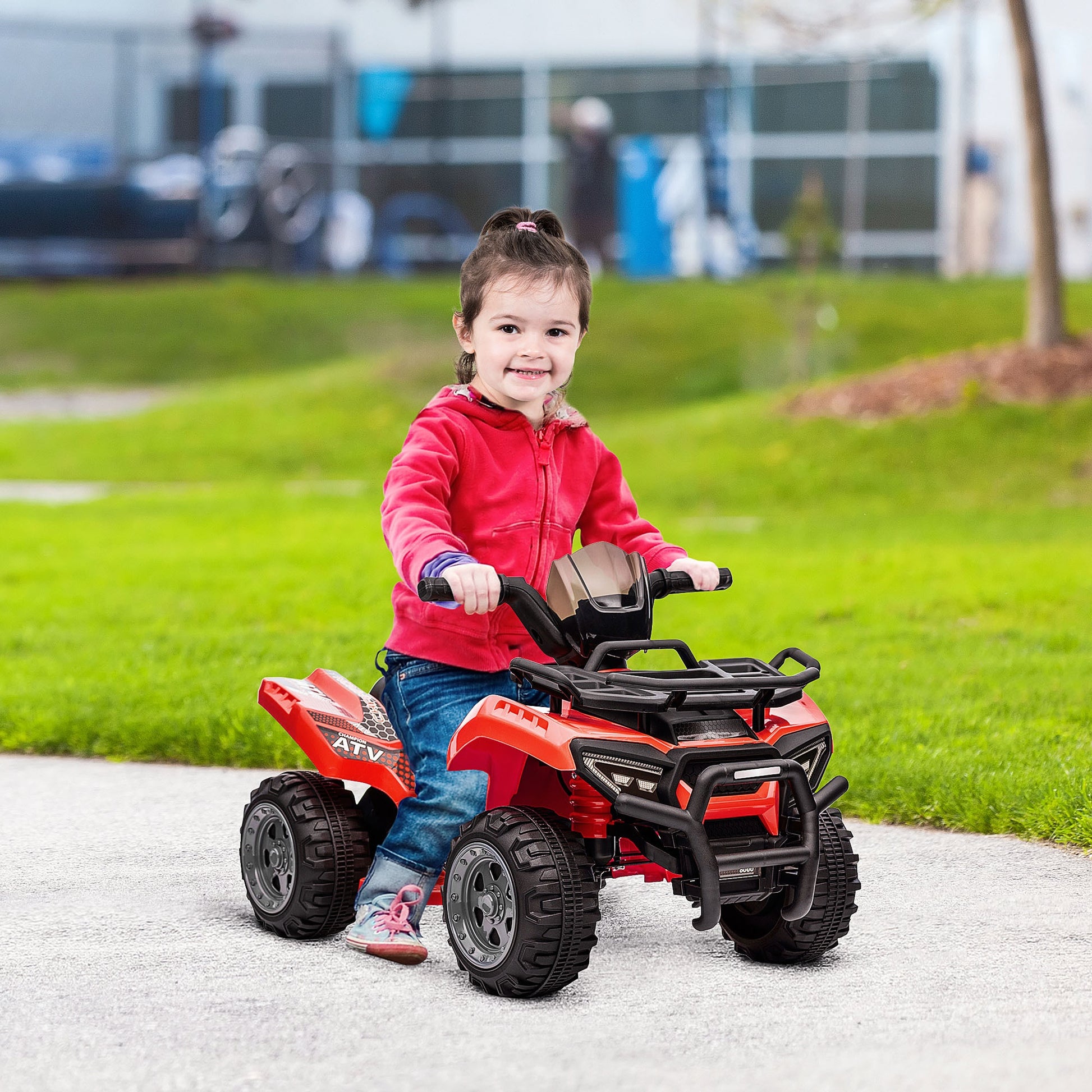 Quad Bike Atv 6v Kids Electric Ride On Car -  Kids Electric Cars & Toys