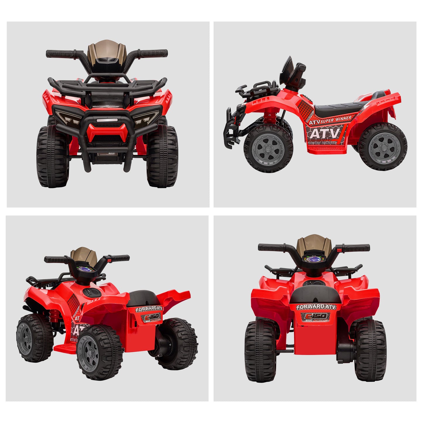 Quad Bike Atv 6v Kids Electric Ride On Car -  Kids Electric Cars & Toys