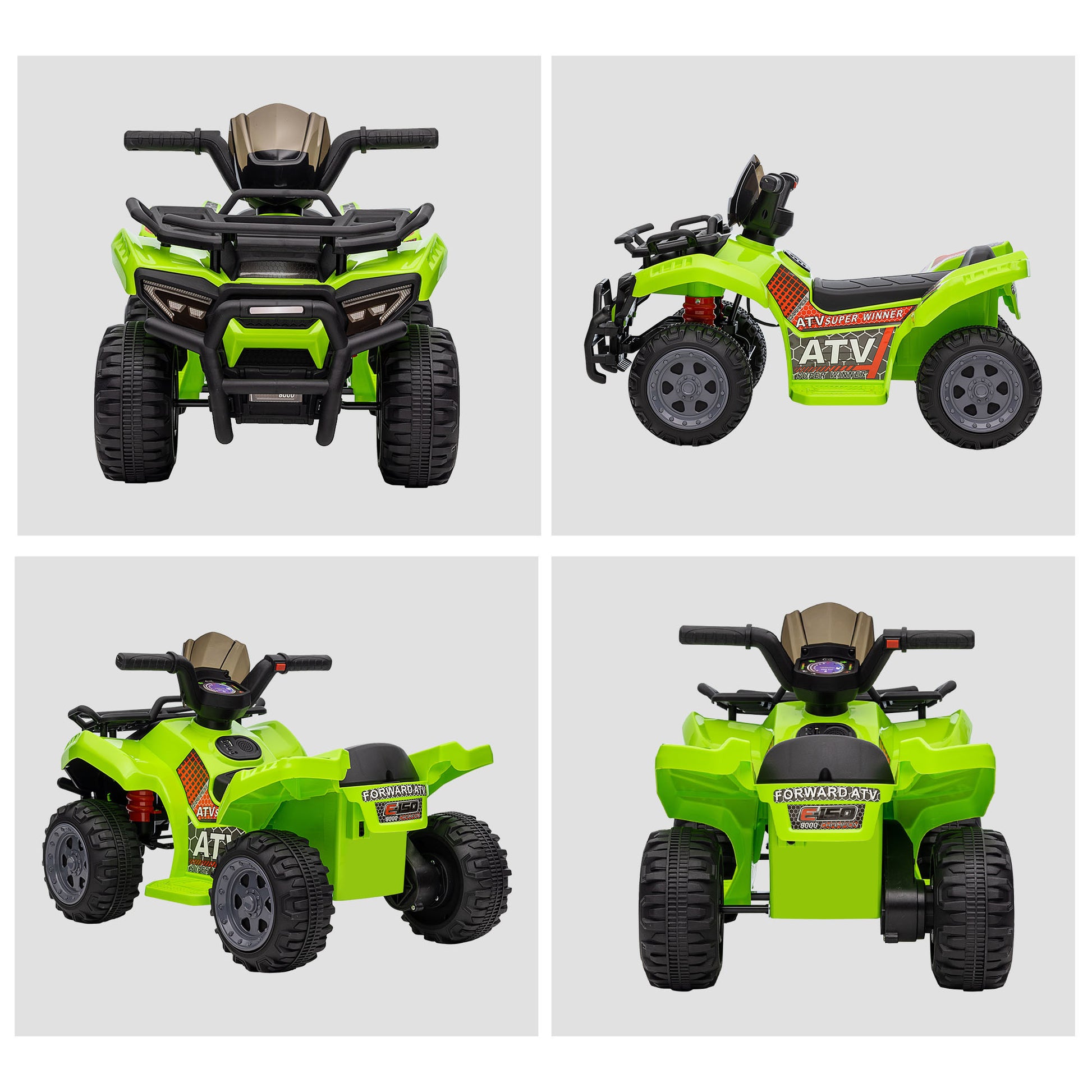 6V Kids Electric Ride on Car Toddler Quad Bike ATV for 18-36 month -  Kids Electric Cars & Toys
