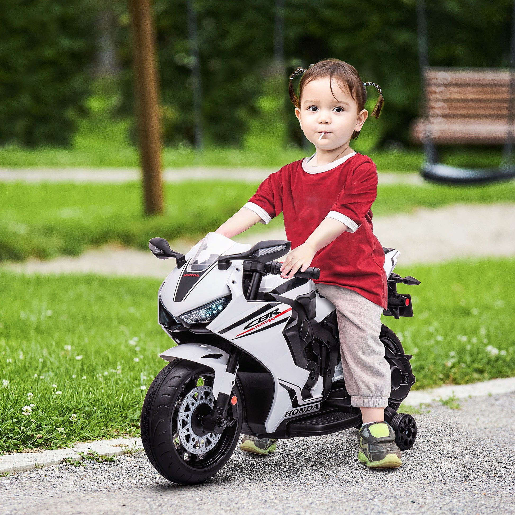 Honda Licensed 6v Kids Electric Motorbike Ride On Car -  Kids Electric Cars & Toys