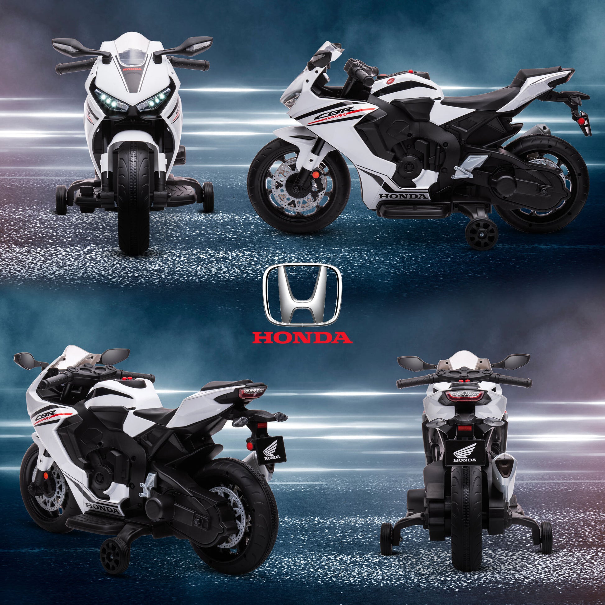 Honda Licensed 6v Kids Electric Motorbike Ride On Car -  Kids Electric Cars & Toys