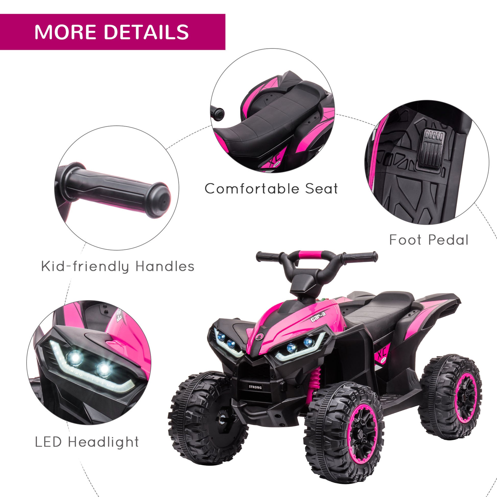 Quad Bikes 12v Electric Ride On Car Atv -  Kids Electric Cars & Toys