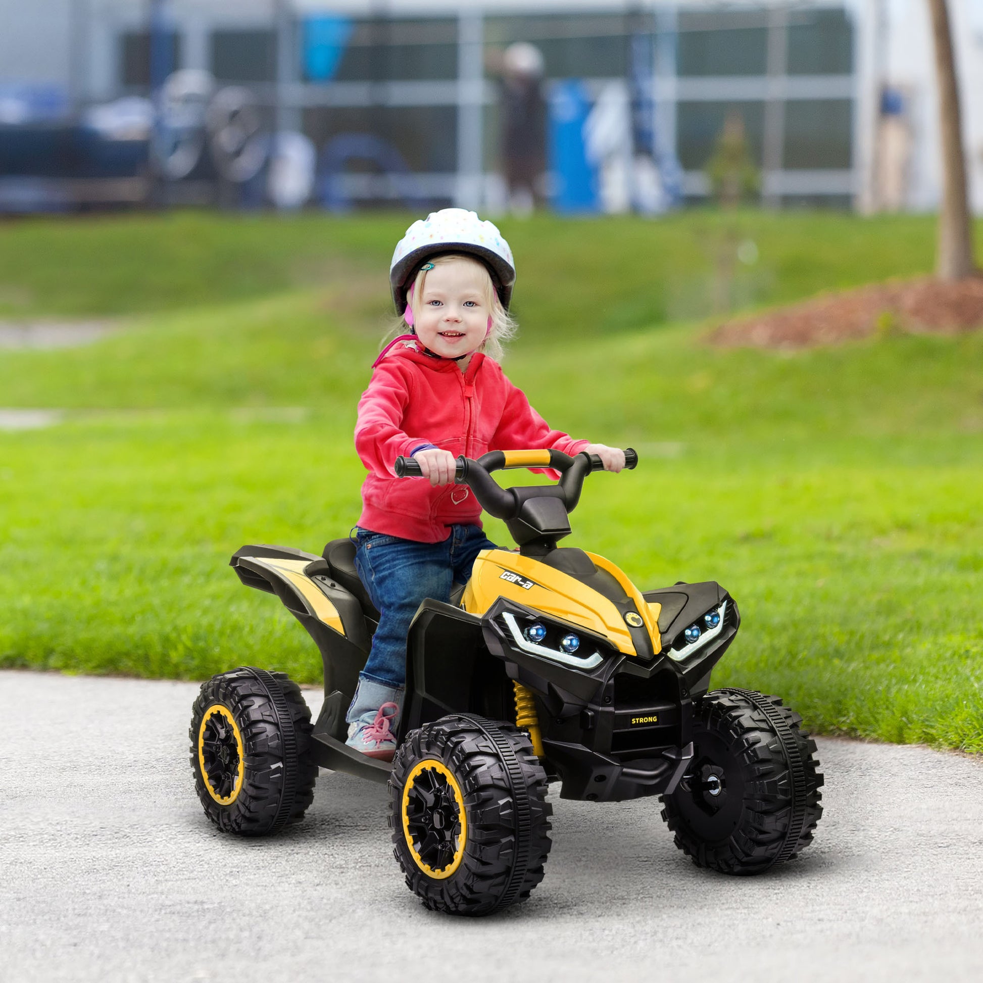 Quad Bikes For Kids Ride On Car 12v  Atv Toy For 3-5 Years -  Kids Electric Cars & Toys