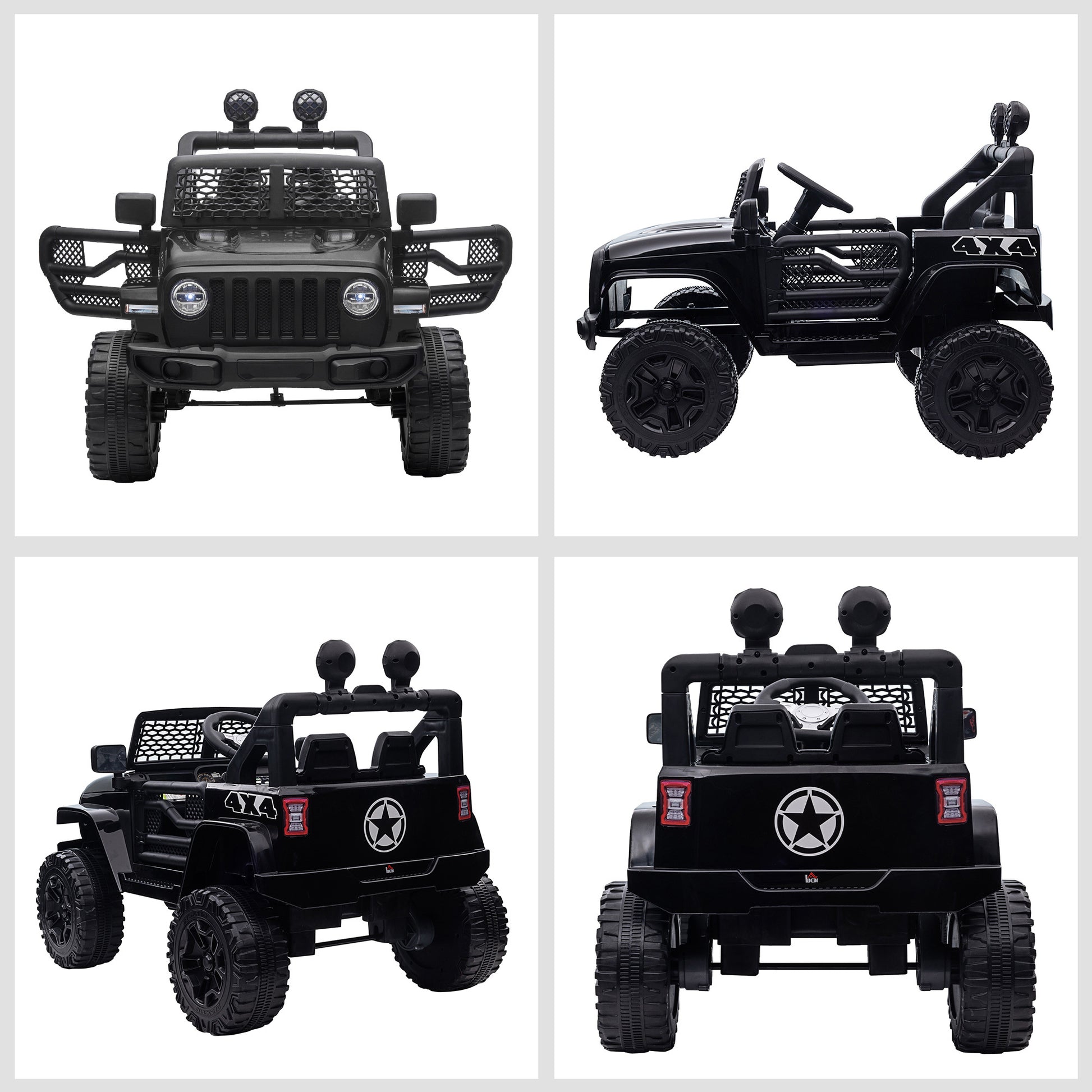 Off-road Truck 12v Kids Electric Ride On Car -  Kids Electric Cars & Toys