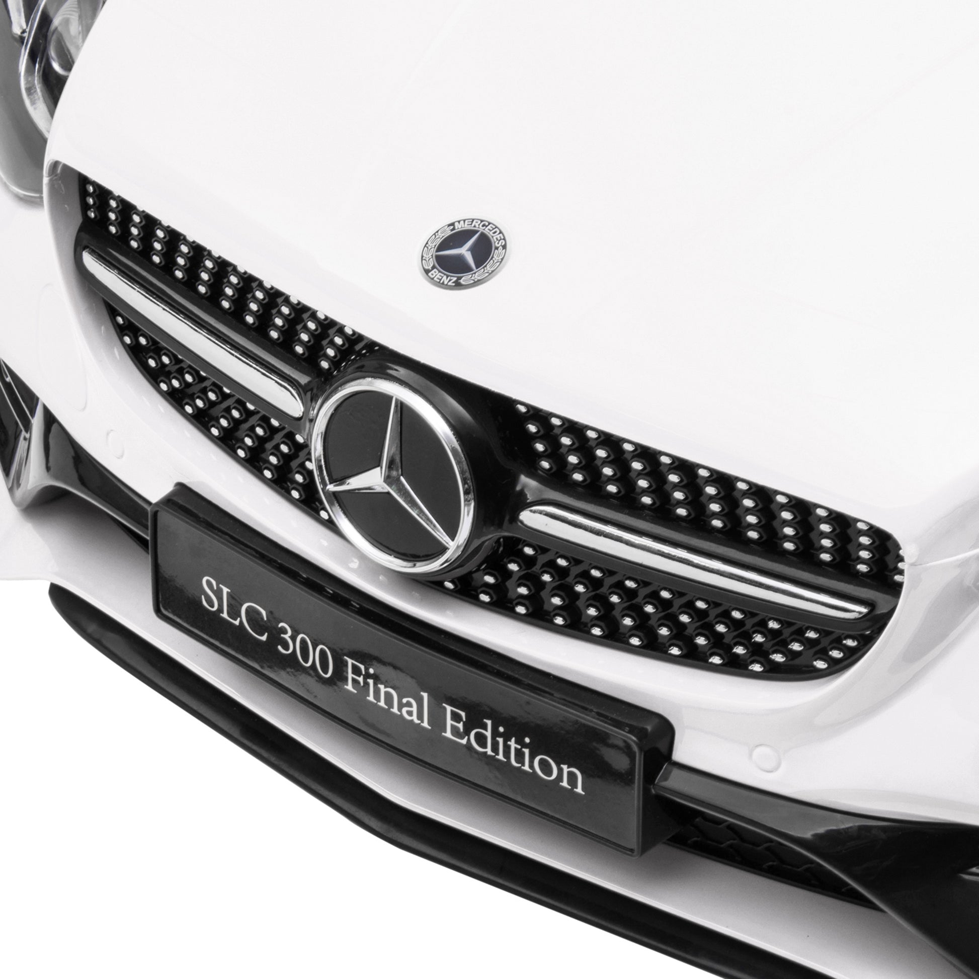 Benz 12V Kids Electric Ride On Car W/ Remote Control Music White -  Kids Electric Cars & Toys