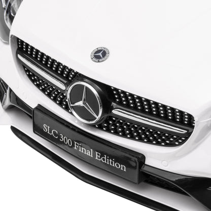 Benz 12V Kids Electric Ride On Car W/ Remote Control Music White -  Kids Electric Cars & Toys