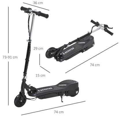Electric Scooter 7-14 Adjustable Battery Power Pu Wheels -  Kids Electric Cars & Toys
