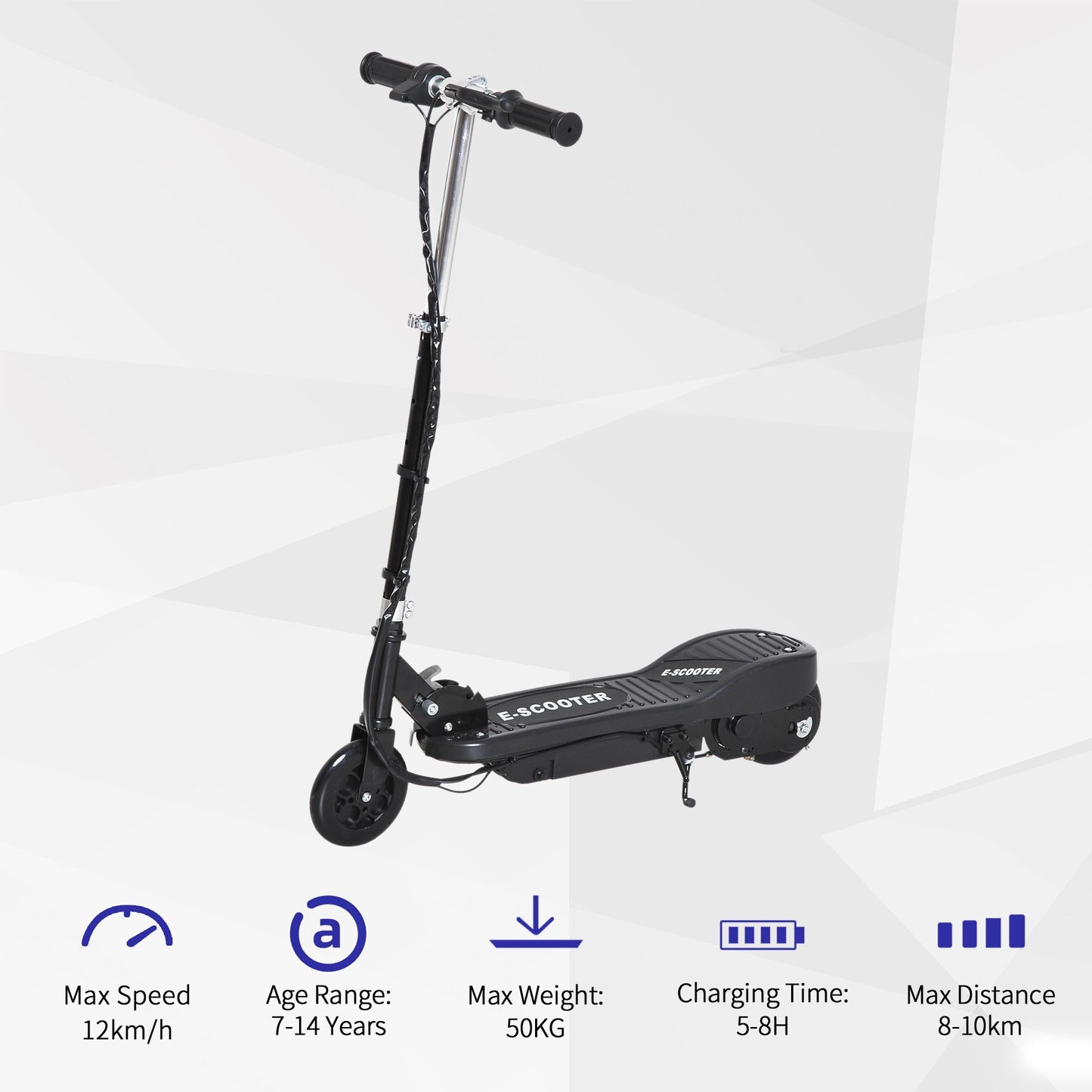 Electric Scooter 7-14 Adjustable Battery Power Pu Wheels -  Kids Electric Cars & Toys