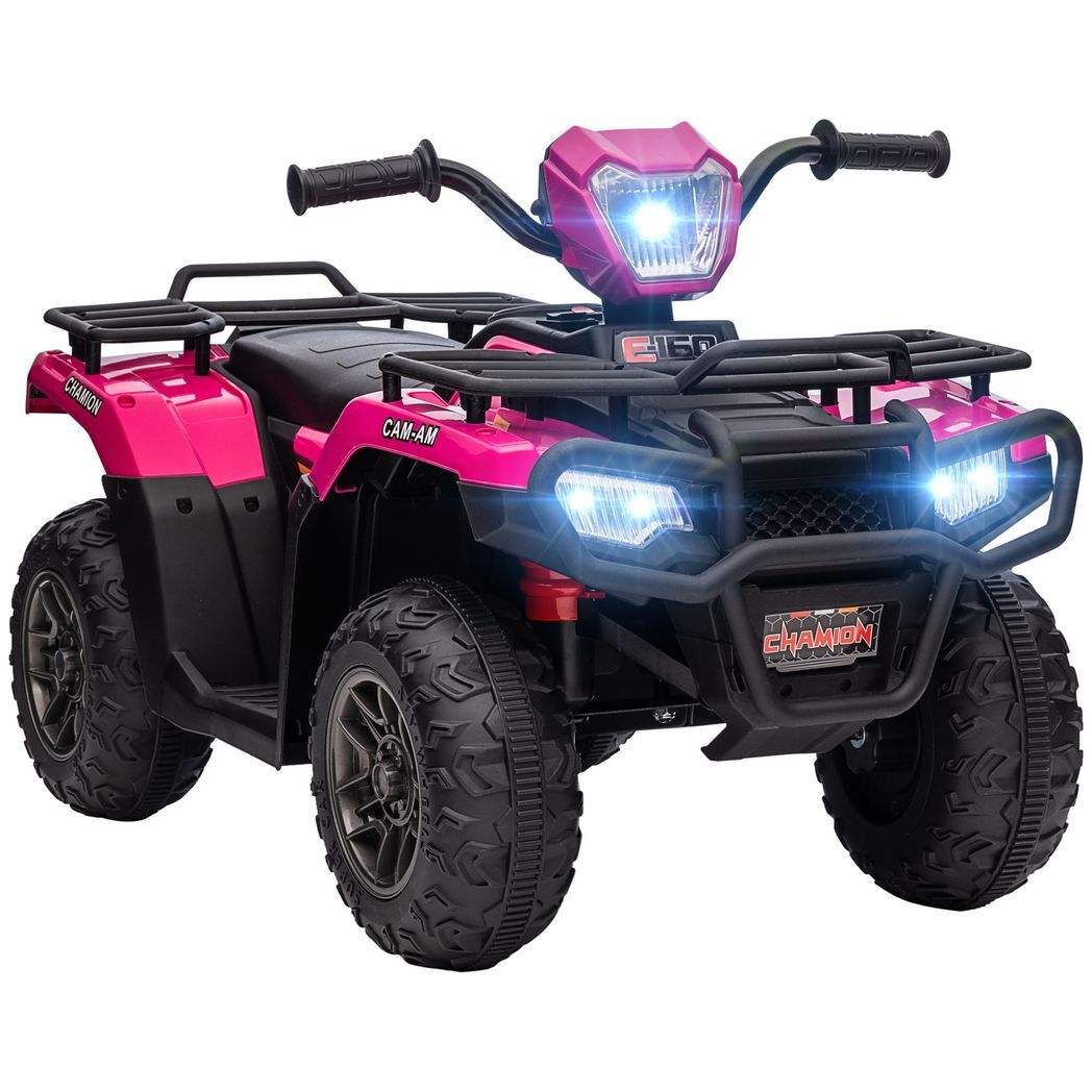Quad Bike 12v Electric Pink -  Kids Electric Cars & Toys