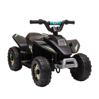 6V Kids Electric Ride on Car with Big Wheels 18-36 Months Toddlers Black -  Kids Electric Cars & Toys