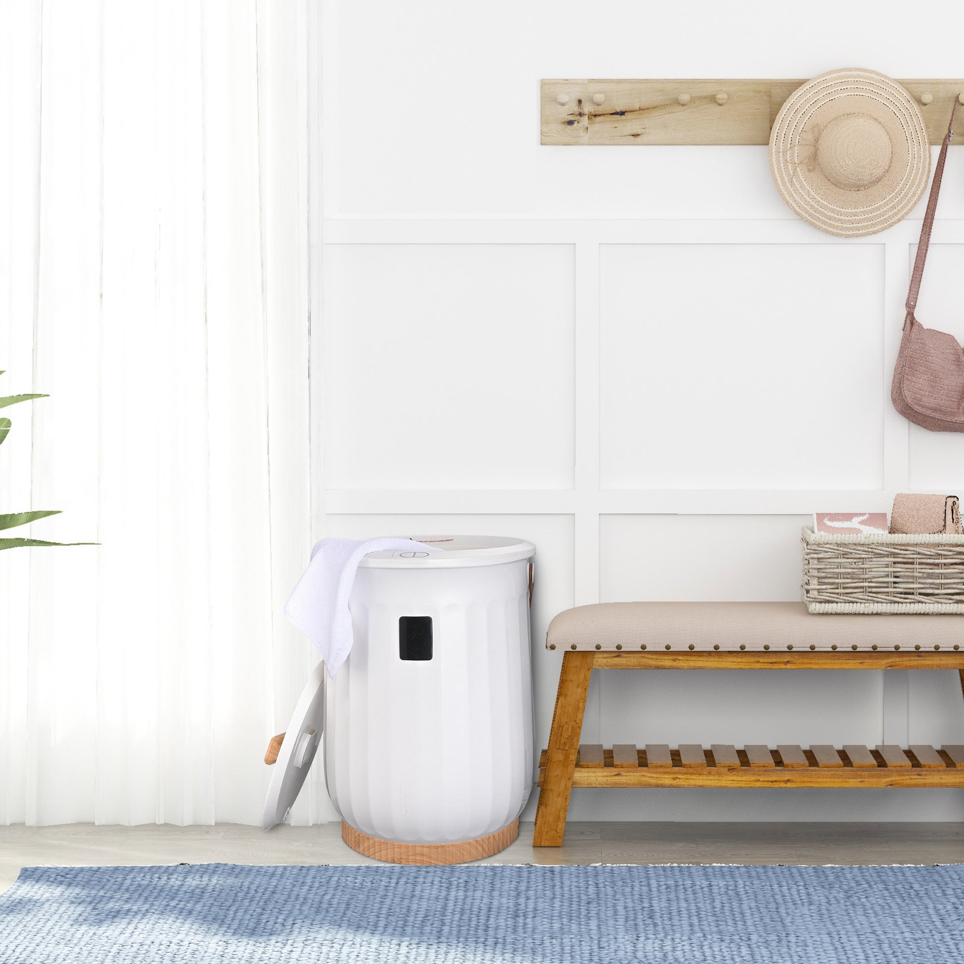 Towel Warmer, Luxury Towel Warmer Bucket, Large Towel Warmers for Bathroom, Auto Shut Off, Fits Up to Two 40"X70" Oversized Towels, Bathrobes, Blankets, PJ's and More -  Kids Electric Cars & Toys