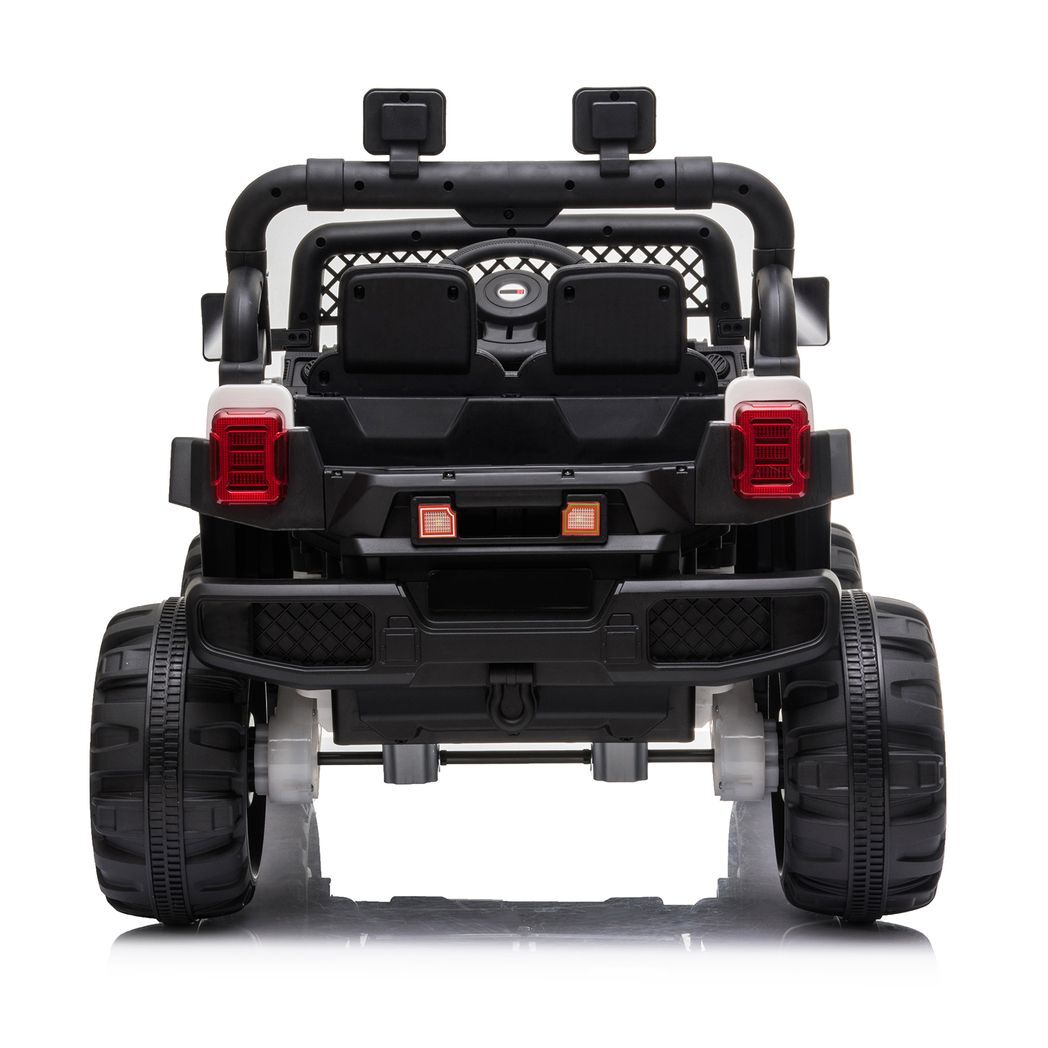 Off-road Vehicle White Dual Drive -  Kids Electric Cars & Toys