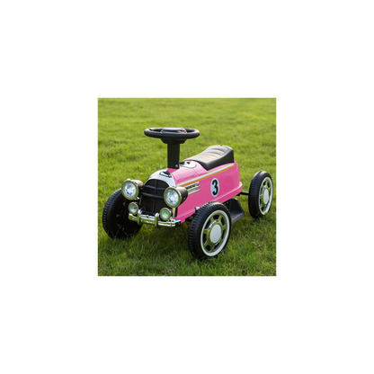 Kids Electric Ride On Car With Music Player   LED Lights 6V Pink -  Kids Electric Cars & Toys