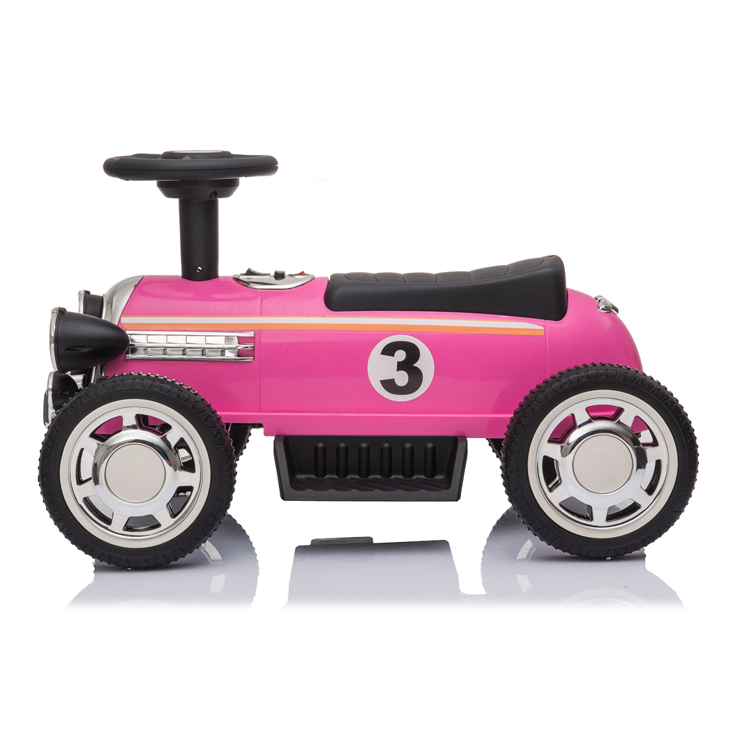 Kids Electric Ride On Car With Music Player   LED Lights 6V Pink -  Kids Electric Cars & Toys