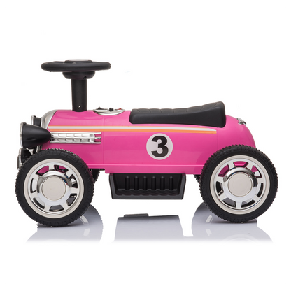 Kids Electric Ride On Car With Music Player   LED Lights 6V Pink -  Kids Electric Cars & Toys